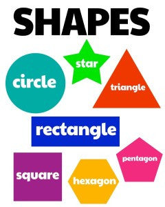 Shapes Poster 16×20