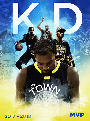 18x24 Kevin Durant MVP Poster
