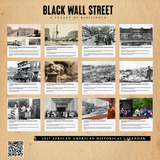 Black Wall Street Calendar