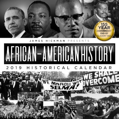2019 African American History Calendar