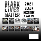 2021 Black lives matter calendar