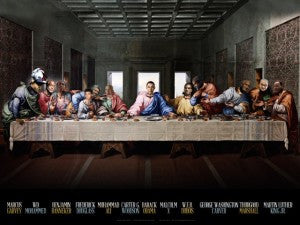 24×36 Last Supper Poster